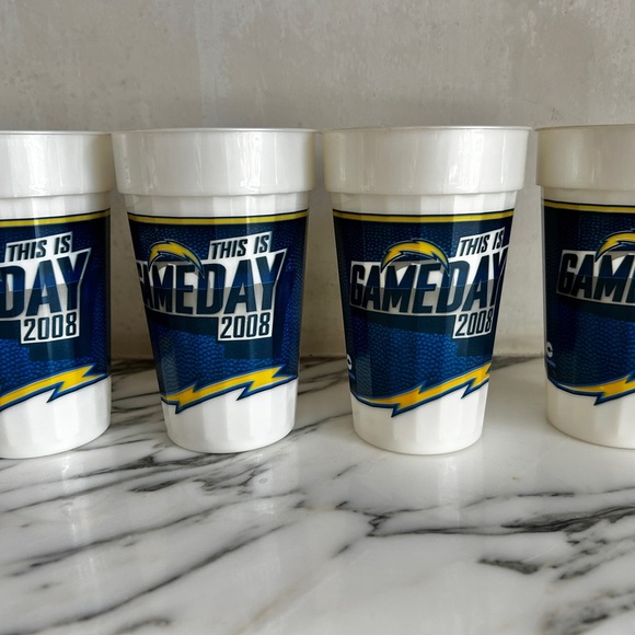 NFL Other - ⚡️San Diego Chargers 2008 NFL Gameday Cups